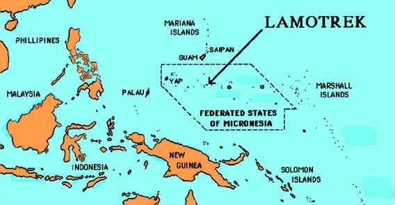 Map 1. Western Pacific Ocean